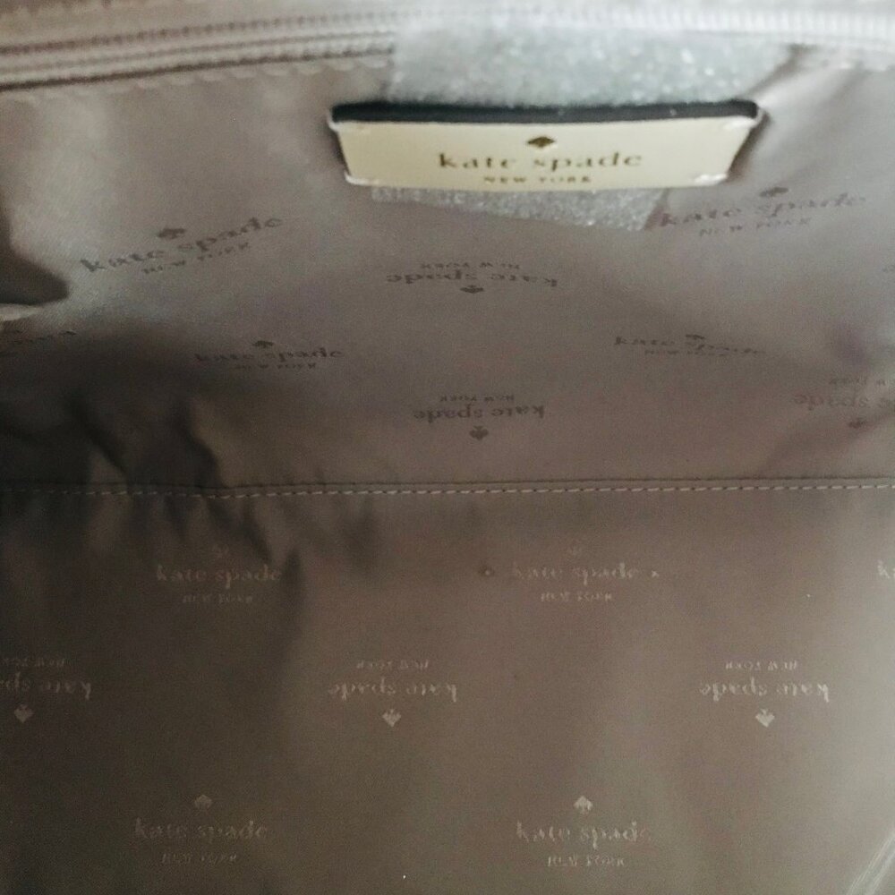 KATE SPADE Signature Spade Flower pv Large Duffle Crossbody Tote Bag $429 - Picture 7 of 10